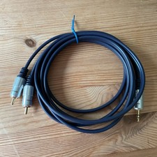Rca 3.5mm jack for sale  WEST WICKHAM