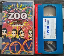 U2 ZOO TV LIVE FROM SYDNEY VHS FITA POLIGRAMA MALÁSIA não CD DVD  comprar usado  Enviando para Brazil