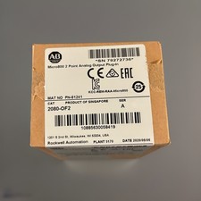Saída analógica Allen-Bradley 2080-OF2 Micro800 2 pontos comprar usado Saída analógica Allen-Bradley 2080-OF2 Micro800 2 pontos comprar usado  Enviando para Brazil