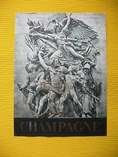 Publicite presse champagne d'occasion  Mazamet