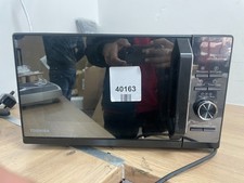 Toshiba black microwave for sale  MANCHESTER