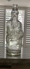 Garrafa de água mineral vintage de vidro Moses Poland transparente - Hiram Ricker & Sons comprar usado  Enviando para Brazil
