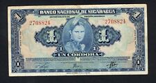 NICARÁGUA 1 CORDOBA 1941 PICK # 90a Muito bom estado+. comprar usado  Enviando para Brazil