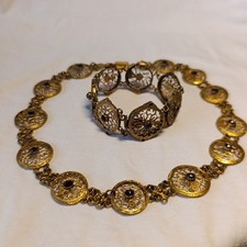 Trachtenschmuck set bestehend gebraucht kaufen  Berlin