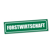 Forstwirtschaft magnetschild a gebraucht kaufen  Leipzig