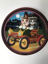 ✅ Prato de colecionador Anna-Perenna My Merry Oldsmobile Golden Oldies Cat Plate comprar usado  Enviando para Brazil