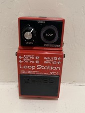 Pedal Looper Boss RC-1 Loop Station 9V, Ótimo Estado, Testado/Funcionando comprar usado  Enviando para Brazil