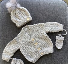 Hand knitted new for sale  CARNFORTH