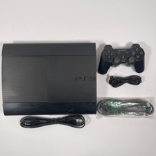 PlayStation 3 Super Slim, Preto, 500GB + Controle e Cabos comprar usado  Enviando para Brazil