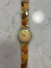 Relógio SWATCH PADRÃO 2002 - GW135 - Fall In Leaves - com pulseira original feminino comprar usado  Enviando para Brazil