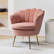 Velvet armchair comfy for sale  MANCHESTER