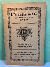 1905 upholstery supply for sale  Holyoke