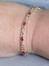 ruby diamond gold bracelet for sale ruby diamond gold bracelet for sale DONCASTER