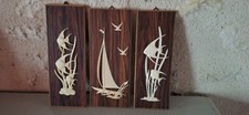 Panneaux decoratifs vintage d'occasion  Selles-sur-Cher