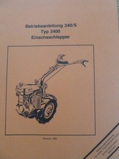 Agria einachsschlepper 3400 gebraucht kaufen  Springe