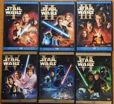 Star Wars DVD Prequel Trilogy & Original Trilogy 1-6 Fullscreen Movies 9 Discs comprar usado  Enviando para Brazil