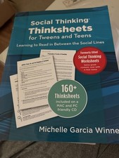 Social thinking thinksheets for sale  Depew