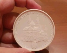 238. MEISSEN MEDALHA DE MESA DE PORCELANA IGREJA SPEYER CATEDRAL BRASÃO DE ARMAS CERÂMICA comprar usado  Enviando para Brazil