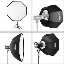 Godox 120cm Octa Guarda-chuva Softbox Bowens Mount Studio Monolight Flash CAIXA ABERTA comprar usado  Enviando para Brazil