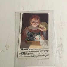 Old advert card for sale  FARNHAM