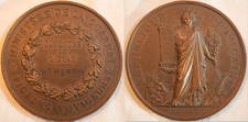 Médaille bronze 1870 d'occasion  Vittel