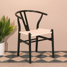 Black wooden wishbone for sale  NEWMARKET