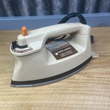 Vintage BLACK & DECKER Light 'n Easy Steam & Dry Iron F363BED Testado comprar usado  Enviando para Brazil