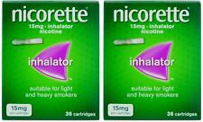 Nicorette inhalator 15mg for sale  LEIGHTON BUZZARD