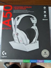 Fone de Ouvido para Jogos Sem Fio Logitech Astro A50 LIGHTSPEED + Estação Base (Não X), usado comprar usado  Enviando para Brazil