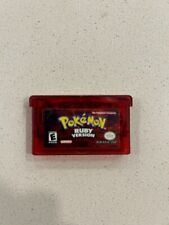 POKEMON RUBY (NINTENDO GAME BOY ADVANCE GBA) Apenas Carrinho - AUTÊNTICO! comprar usado  Enviando para Brazil