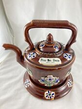 Pottery bargeware teapot for sale  BIGGAR