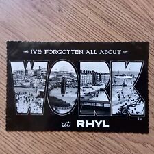 Postcard rhyl ive for sale  LLANDINAM