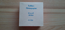 Ddr kaffee filterpapier gebraucht kaufen  Meerane