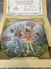 Columbine fairy plate for sale  HIGH WYCOMBE