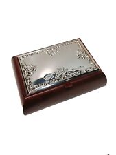 Scatola argento legno usato  Solza