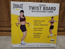 Everlast Pilates placa de torção com tubo de resistência equipamento de exercício comprar usado  Enviando para Brazil