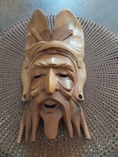 Masque vintage bois d'occasion  Jassans-Riottier