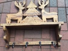Rustikale holz wandgarderobe gebraucht kaufen  Schafstedt