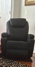 Black faux leather for sale  Fredericksburg