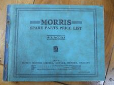 Morris list spare for sale  KENDAL