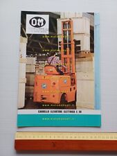 Carrello elevatore elettrico usato  Vimodrone