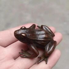 Coleção porcelana antiga escultura em bronze linda estátua de sapo sapo antigo metal Decro, usado comprar usado  Enviando para Brazil