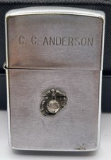 Vintage zippo silver for sale  Canonsburg