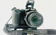 Câmera Digital Nikon COOLPIX L120 14.1MP com Tampa de Lente - Preta - Testada e Funciona comprar usado  Enviando para Brazil