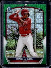 2023 Bowman Randy De Jesus Chrome Mega Box refrator verde 1º #94/99 comprar usado  Enviando para Brazil