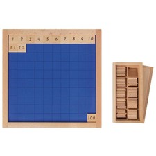 Montessori hunderterbrett holz gebraucht kaufen  Dresden