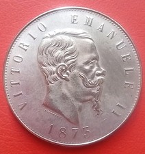 5 lire 1873 roma usato 5 lire 1873 roma usato Roccabianca