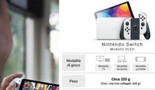 Nintendo switch oled usato  Trento