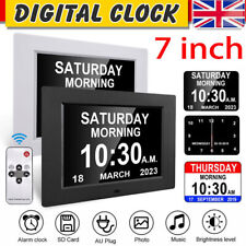 7inch digital alarm for sale  UK