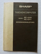 Sharp taschencomputer 1210 gebraucht kaufen  Murrhardt